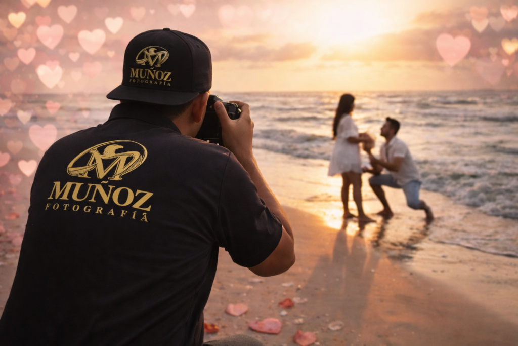 sesión fotográfica en pareja